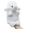 30 cm Animali Burattini a mano Bambole Lupo Orso Squalo Rana Peluche Bambola a mano Educazione precoce Apprendimento Giocattoli Bambini Marionetes Christams Burattini