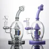 9 inç benzersiz mantar nargile top tarzı bongs duş başlık percolator bong 14mm eklem petrol dab teçhizatları kafa su boruları kase