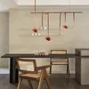 Chandeliers Postmodern DIY Aluminum LED Decorative Long Cable Chandelier Hanging Lamps Suspension Luminaire Lamp For Dinning Room Bar Villa