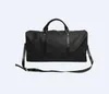 55cm Pu Leather Designer Men Suitcases Luggage Sport Outdoor Packs Shoulder Travel Bags Messenger Bag Totes Unisex Hand Duffel Bag