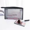 Aufbewahrungsboxen 100 Stück Make-up-Organizer-Tasche Toilettenartikel Baden Frauen WWaterproof Transparent Weiß Schwarz
