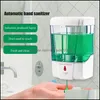 Distributeur de savon liquide Matic savon liquide Hine 600Ml capacité distributeur capteur sans contact désinfectant pour les mains détergent mural Drop Del Dho19