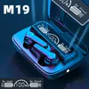 M19 M10 TWS Earphone LED Display Wireless Bluetooth 5.1 سماعات الألعاب الرياضية الرياضية مع الميكروفون لجميع هاتف iPhone 14