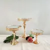 Bakeware Tools 1pcs-4pcs Cake Stand Round Metal Stands Dessert Display Cupcake