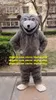 Long Fur Furry Gray Rat Mascot Costume Mouse Mice Adult Cartoon Character Outfit Thanks Will Leaflet Distribution zz7894