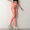 Yoga Kıyafetleri Batik Pantolon Spor Tayt Kadınlar Dikişsiz Yüksek Bel Push Up Kadın Tayt Fitness Egzersiz Leggins Spor Giyim 221108