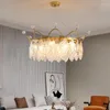 Lampadari Lampadario nordico Corona di luce Cristallo Led Per Soggiorno Camera da letto per bambini Sala da pranzo Lampada a sospensione Decorazione natalizia