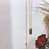 Klassische Parfümflasche Anhänger Halskette Luxusschmuck Accessoires Saisonaler Modedesigner Stil zarte elegante, gut aussehende Kleidung