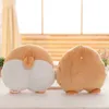 Novelty Dog Butt Plush Dog Pillow Hip Hand Warmer Cartoon Animal Plånbok SOFA CUSHION FULLED DOG LDREN Toys Gift WJ252 J220729