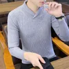 Men's Sweaters Autumn Winter Brand Thick Sweater Men High Quality Classic Pullover Clothes Soft Warm Pull Homme 2023 Knitted Jumpers W18