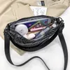 Bolsas de noite bolsa de designer de moda de inverno para mulheres espaço macio por baixo para o crossbody saco de toute toute de cor sólida ombro acolchoado