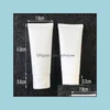 Packing Bottles 150G Empty White Soft Tube Facial Refillable Portable Traveling Tubes Squeeze Cosmetic Containers Cream Lotion Plast Dhq2E