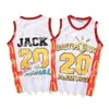 Camisetas de baloncesto Imprimir Mcdonald All American Basketball Jersey 8 33 Bryant 22 Anthony 32 Davis 20 Jack Negro Azul Blanco Rojo Cosido