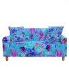 Housses de chaise 3D Floral tournesol imprimé housse de canapé élastique extensible sectionnel canapé housse pour salon décor Funda Elastica