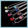 Hanger kettingen Rhinestone hart ketting vriendschap geschenken familielid liefde hanger vrouwen ketting kettingen drop levering sieraden p dheqg