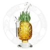 7,8 inch olieligingen ananas ananas bong lineah diffuse per met diamantbasis glazen pijpen 14,4 mm jonit maat rookwaterpijp tabak koele bongs dab rig recyler geel geel geel geel