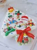 Festliche Lieferungen Frohe Weihnachten Party PVC Kuchen Topper Farbe Santa Claus Weihnachten Topper Für Zuhause Glückliches Jahr Dekorationen Geschenke