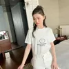 ファッション女性メンズデザイナーTシャツ高品質の女性レタープリント半袖丸ネックコットンティーポロサイズS-5XL