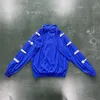 Mens Tracksuits Trapstar Ceket Spor giyim Erkekler Irongate Shell Suit 2.0 Sürüm 2023 İşlemeli Yazı Kadınlar Ceket Boyutu XS-XL 688SS