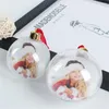 زينة عيد الميلاد معلقة المعلقات الشفافة بو الكرة عيد الحب الدعائم الإطار الهدية