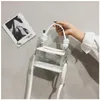 Kv￤llsp￥sar PVC Jelly Luxury Women Design Handv￤skor Crossbody Pl￥nb￶cker Bag 2022 H￶gkvalitativa flickor Kvinnliga shoppare Fashion Transparent Box