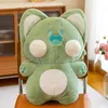 Dudu Cat Anime Kawaii Cartoon Plush Toy Stuffed Soft Cat Doll Animal Pillow Birthday Halloween Gift For Kids Girl