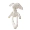 2021 Słodki królik Pop Baby Soft Plush Toys for Ldren Bunny Sleeping Mate Pchane i pluszowe zabawki dla niemowląt J220729