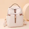 Women Backpack Style Canvas Oxford Fashion الأكياس غير الرسمية فتاة صغيرة من الدرجة الأولى للمدرسة.