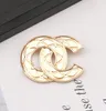Famosa marca de diseño Luxury Desinger Broch Women Letter Brooches Broches Pin Pin Fashion Jewelry Decoración de decoración de decoración