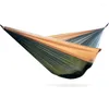 Amache Amaca da paracadute portatile in nylon da campeggio di sopravvivenza 320 cm