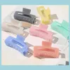 Barrettes à cheveux Barrettes élégantes griffes de cheveux carrés épingles à cheveux crabe femmes hairgrip filles barrettes clips chapeaux livraison directe bijoux ha dh3fe