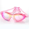 Large Frame Gel Silicone Anit Fog Swimming Goggles AntiUV Swimming Pool Training Glasses Men Women Swim eyewear175S2892527