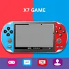 X7 Retro Handheld Game Console 4.3inch HD Screen 8GB Memory Bulit-3000-in Classic Games MP5 Players Pocket Video Game Box Box