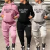 2024 Costume de jogging Designer Marque Femmes Survêtements Sweats à capuche Pantalon Lettre Imprimer 2 pièces Ensembles à manches longues Sweatsuits Outfit Sportswear Automne Hiver Vêtements décontractés 8887-6