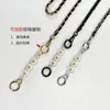 Crossbody Bag Accessories Chains One Shoulder Chain Accessory Bags Strap Detachable Pearl Extension Straps Through Leather