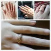 Anneaux de cluster Zhouyang Vintage Chunky Ring pour les femmes évider fleur creux artisanat couleur or rose bijoux de mode cadeau d'amitié R281