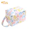 Diaper Bags Stuff Sacks Rainbow Iris Mummy Bag tote bag waterproof diaper Handbag Washable 221107