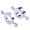 Massage Toy Sexy Products Stainless Steel Penis Ring Pendant Weight-bearing Physical Stretching Exercise Device Scrotum Metal Penis Ring Aid