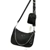 Modna torba nylon pochette turbor luksurys portrerzy Projektanci klasyczni torby retedycji lady damski crossbody hobo ramię 2224M