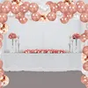 Christmas Party Supplies Rose Gold Balloon Chain Set Wedding Birthday Party