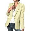 Women's Suits Womens Double Breasted Blazers Casual Long Sleeve Open Front Blazer Jackets Work Sequin Trench Coat For Women