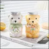 Bouteilles D'eau 500 Ml En Forme D'ours En Plastique Bouteille D'eau Jetable Jus Boisson Lait Bouteilles De Thé Pour Enfants Drop Delivery Home Garden K Dhxo4