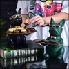 Arts And Crafts Nordic French Bldog Scpture Dog Statue Jewelry Storage Table Decoration Gift Belt Plate Glasses Tray Home Art 210727 Dhrx2