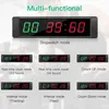 Wall Clocks Workouts Timer LED Remote Clock Stopwatch Interval Prescise Electronicl With For Gym Fitness Training