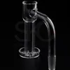 Unha de fumaça totalmente soldada borda chanfrada XL Quartzo Terp Slurpers Banger Nails para Dab Rigs cachimbo de água de vidro Bongs