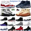 Men Dames basketbalschoenen Jumpman Retro 6 11 12 Cherry Cool Gray Bred Concord Gamma Blue Stealth Hyper Royal Playoff Royalty Taxi 6s 11s 12s Trainers Sports sneakers