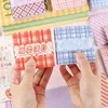 Kladblok Grid Kleurrijke memo Sticky Message Notes Kawaii Aesthetics Decoratieve ins papeleria Stationery Office School Supplies