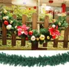 Flores decorativas grinaldas artificiais Garland pvc Greathery Wreath Wreath Pingente Green Ornamentos para a Decoração de Jardim de Partes de Casamento 221109