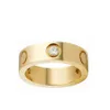 New Hot fashion Love Ring Designer anello a vite per le donne Accessori di lusso Acciaio al titanio Mai sbiadire gli amanti Gioielli regalo size5-11 con scatola