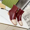 Новые женские сапоги на лодыжке роскошные дизайнер Chelsea Boots Fashion High Heel Flats Laser Plect Letter Square Jelly без скольжения резиновая кожа 35-43